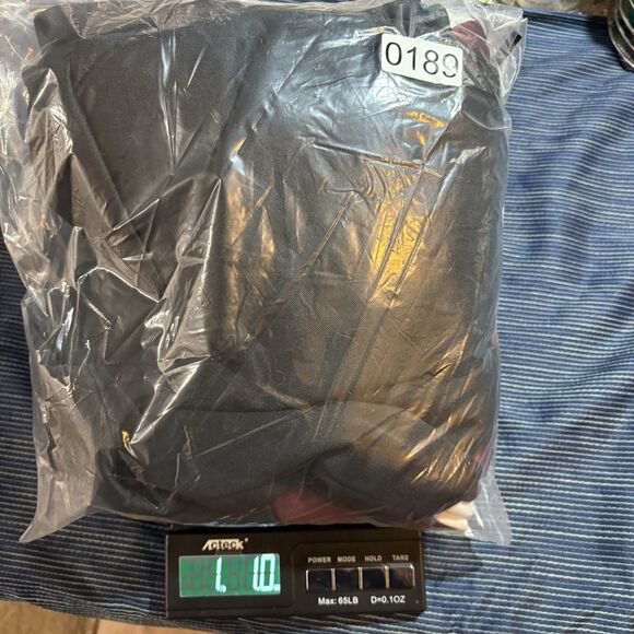 Nike Hoodie Men XXL Colorblock Black Maroon Logo Pullover Athletic Streetwear - Picture 8 of 8